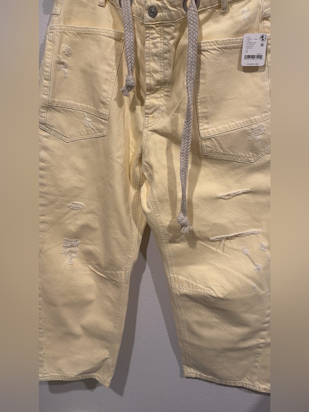 Free People We The Free Moxie Low-Slung Barrel Jeans - Picture 3 of 6